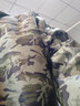 贵人熊加绒加厚罩衣保暖大褂男女工作服防水防油迷彩长褂厨房长袖劳保服 绿碎花(带帽) 中码(120-170) 实拍图