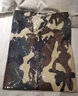FGHGF时尚防油厨房围裙罩衣劳保服男女长袖大褂护衣工作服户外防污罩衣 棕绿迷彩单层罩衣3XL 实拍图