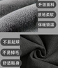 西蒂兰加绒罩衣女长袖围裙冬季厨房家用防水防油加厚保暖反穿衣工作服男 酒红色暗花款 XL【推荐110-140斤】 实拍图