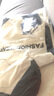 罗蒙（ROMON）三合一冲锋衣男夹克连帽外套女情侣装户外登山服1818黑色3XL 实拍图