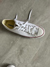 匡威（Converse）官方All Star经典帆布男女低帮休闲运动小白鞋101000 101000/白色 43 实拍图