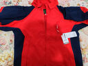 啄木鸟冲锋衣外套女春秋冬三合一可拆卸登山妈妈风衣订制工作服团购LOGO 女款红色单外套 2XL 实拍图
