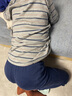 浪莎【7A抑菌】儿童秋衣秋裤男童纯棉内衣套装秋冬青少年保暖睡衣160 实拍图