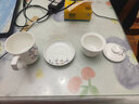 金岚玉唐山骨瓷指环金把手茶漏杯烫金杯茶杯带盖带茶隔包金工艺马克杯 青雀之喜-茶漏杯1个 实拍图