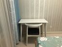 美洲马（MEZVMV）【顺丰速发】实木电脑桌书桌单人台式电脑桌学生学习写字桌椅套装 白色+抽屉【优质橡胶木】 80*50*75cm实木书桌 实拍图