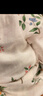 全棉时代纯棉新生婴儿连体衣服新款抗菌纱布宝宝春夏满月服和袍 繁花似锦【四季款】 80cm （9-12个月） 实拍图
