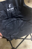 凡卡印象户外折叠椅 便携美术画凳写生小椅子 钓鱼椅休闲旅游用品马扎凳子 轻奢款月亮椅【黑色】+收纳袋 实拍图