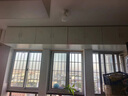 爱顺家顶柜顶箱柜衣柜加高柜阳台衣服储物柜收纳柜被橱被柜定制定做 暖白色 长80深50高40 两门 实拍图