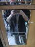 主意范（ZHUYIFAN）胖子超大码衬衫男士短袖夏季宽松大码冰丝学生外套休闲衬衣男装外 黑色 2XL 140-160斤 实拍图