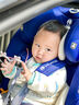 innokids儿童安全座椅汽车载用0-4-12岁i-Size认证360旋转可坐躺IK12蓝 实拍图