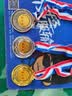 金属奖牌定制 万源欣定制奖牌6.5cm运动会比赛挂牌奖章勋章制作金牌幼儿园奖品 金牌 （直径6.5cm） 实拍图