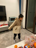 戴维贝拉（DAVE＆BELLA）童装防水保暖宝宝棉袄男童儿童棉服女童外套冬季棉衣冬装夹棉衣服 奶咖色【现货】DB4237680 130 cm（建议身高120-130cm） 实拍图