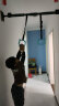 意大利FREESK单杠室内引体向上器家用健身运动器材儿童门上门框墙体免打孔人体向上家庭简易伸缩单杠 莫兰迪绿95-125+原装吊环承重800斤 实拍图