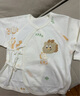 巴厘小猪（BALIPIG）【云雾棉】新生儿半背衣婴儿纯棉衣服秋季和尚服绑带上衣 小金龙 52 cm 实拍图