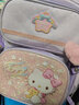Hello Kitty小学生书包女1-3年级儿童书包大开口轻便3D浮雕卡通kT双肩背包 KT0160B（紫色） 实拍图