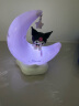 名创优品（MINISO）Kuromi月芽甜梦LED发光摆件小夜灯卧室床头灯创意家居 生日礼物 实拍图