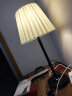 好莱仕卧室床头公主暖光创意可爱婚房现代简约个性布罩调光阅读led台灯 斜罩台灯送5WLED暖光 实拍图