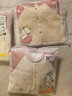 婴儿冬款连体衣夹棉冬装外套秋冬季连脚棉服新生衣服冬天棉衣薄棉 S350轻软薄棉粉色 66cm 3-6个月宝宝 实拍图
