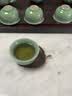祥业创意茶杯垫隔热壶托茶道茶具配件复古铜色茶碟茶托茶具配件 铜杯垫:红铜树叶6个 实拍图