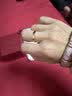 卡地亚（Cartier）戒指男女同款 LOVE结婚婚戒情侣对戒 送爱人女友老婆情人节礼物 B4085200 18K玫瑰金色 3.6mm 52 实拍图