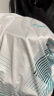 川崎（KAWASAKI）羽毛球服套装夏款运动速干短袖T恤训练队服A1806 男款白黑 L 晒单实拍图