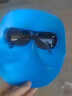 汉防 头戴式电焊面罩眼镜烧焊氩弧焊工防烤脸护全脸部简易轻便透气面具 面罩+灰色眼镜+头带 实拍图