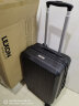 乐上（LEXON）商务拉杆箱20英寸登机箱旅行箱万向轮行李箱ABS材质黑色 晒单实拍图