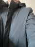 雅戈尔【90%白鹅绒】羽绒服男冬季新款商务休闲可脱卸帽防风保暖外套 墨绿 XL 180/100A 实拍图