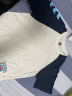 MQD童装男童夏季新款纯棉卡通插肩袖儿童套头多色宽松短袖T恤 米白 140cm 晒单实拍图