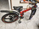 永久（FOREVER）儿童自行车6-10-12-15岁青少年折叠越野山地车学生单车男女脚踏车 路虎红色一体轮变速 22寸适合身高145-160cm 实拍图