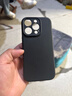 巴蒂尼 适用苹果17promax手机壳iphone16新款15液态硅胶14pro情侣ip13镜头全包防摔12相机按键纯色软外壳 【石墨黑】顶配真液态*AI拍照按键*亲肤不沾灰 iPhone 16 Pr 实拍图