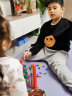 康百雀儿童玩具俄罗斯方块3D立体积木七巧板宝宝智力拼图3-6岁思维训练拼装桌面游戏惩罚转盘六一儿童节礼物 实拍图