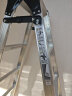 长谷川梯子 家用梯人字梯折叠梯铝合金直马梯合页梯六步梯RC-18日本品牌 晒单实拍图