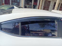 左鸿 晴雨挡 车窗雨眉 带亮条挡雨板遮阳挡遮雨帘防水条 汽车改装专用 现代途胜领动朗动名图悦动瑞纳 实拍图