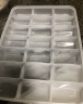 乐扣乐扣（LOCK&LOCK）冷冻饺子盒冰箱保鲜收纳盒水饺盒混沌盒食物速冻盒带盖21格*2层  实拍图