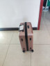 梵地亚行李箱男大容量24英寸万向轮拉杆箱旅行箱包女密码箱皮箱子玫瑰金 实拍图
