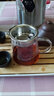 德国进口品质耐热玻璃公道杯分茶器茶漏一体茶海过滤公杯功夫茶具加厚高档套装的 小号直身公杯+304卡漏【300】 实拍图