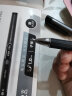 得力(deli)1.0mm办公中性笔碳素签字笔 办公用品 12支/盒S73黑色 实拍图