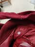 BJHG【解体】不计后果美式羽绒服男冬季潮牌情侣假两件宽松棒球服外套 猩红色 L 150-180斤 实拍图