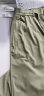 皮尔卡丹夏季薄款休闲裤男士垂感速干冰丝裤宽松直筒运动男裤中年时尚裤子 卡其绿[垂感速干] 3XL 晒单实拍图