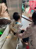 aqpa【95白鸭绒&三防】羽绒背心秋冬保暖羽绒服儿童装男女童宝宝马甲 森林摇滚乐 90cm 实拍图