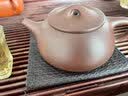 【9成新】京东京造宜兴紫砂壶 原矿紫泥 手工茶壶泡茶壶功夫茶具 景舟石瓢壶220ml   实拍图
