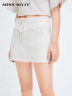 MISS SIXTY针织休闲裤女简约时尚甜酷运动短裤系带 白色 M 晒单实拍图