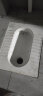 九牧（JOMOO）卫浴蹲便器后进后排带弯蹲便器卫生间蹲坑蹲便器 95061/95027 一键冲刷优质PP水箱 晒单实拍图