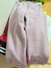 戴维贝拉（DAVE＆BELLA）加绒女童打底裤儿童休闲裤加厚宝宝裤子洋气小童长裤秋冬新款童裤 灰紫色【现货】 120 cm（建议身高110-120cm） 实拍图