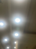 筒灯led天花灯嵌入式 客厅过道5W12W18瓦7.5开孔洞灯白色黑色 4寸12w白光开孔100-125mm 晒单实拍图