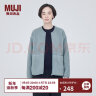 无印良品 MUJI 女式  长毛抓绒 夹克 短款外套女  简约风 BB2NSA3A 浅蓝色 S(155/80A) 实拍图