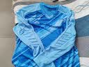 KELME/卡尔美足球守门员服长袖套装男透气吸汗比赛训练门将服印制 天蓝 3XL/190 实拍图