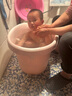 蒙爱奇泡脚木桶洗脚盆实木泡脚桶木桶香柏木家用木制脚盆足浴桶泡脚木质 30cm 【普通款】碳化厚边桶+足浴粉30包 实拍图
