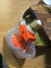 视爵老式E27螺口双分火灯头带开关插座螺旋灯口宿舍灯座转换器多用灯 橘色-双灯火灯头【2只装】 E27螺口 实拍图